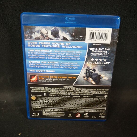 Christopher Nolan Dark Knight Trilogy Movies Collection 2 Dvds & 1 Blu Ray - Picture 10 of 12